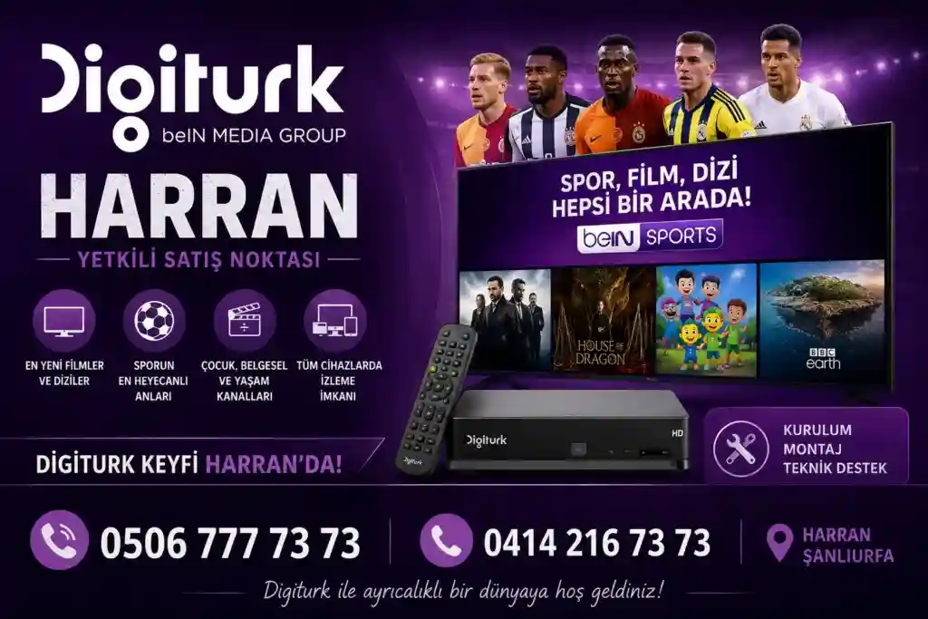 Digiturk Harran beIN Sports Yetkili Bayisi