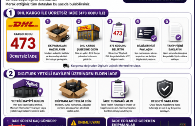 DHL kargo ile Digiturk modem iadesi kutulama işlemi