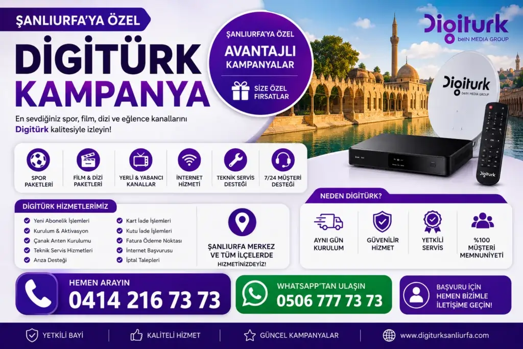 Digitürk Şanlıurfa beIN Sports Kampanya